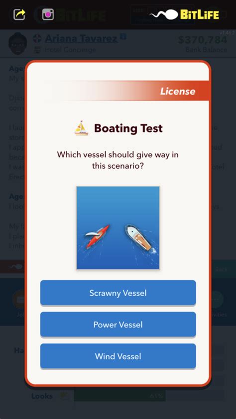 boating license bitlife